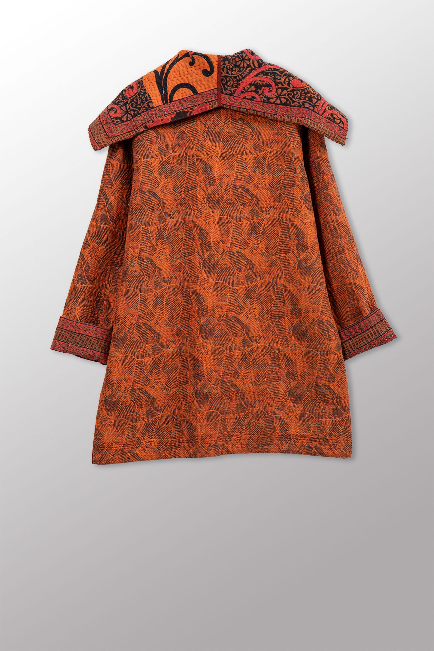 COTTON OVERDYE KANTHA POCKET JKT - ov4002-corg016a -