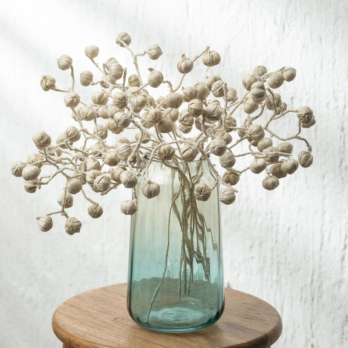 Ivory Bouquet (metallic kantha)