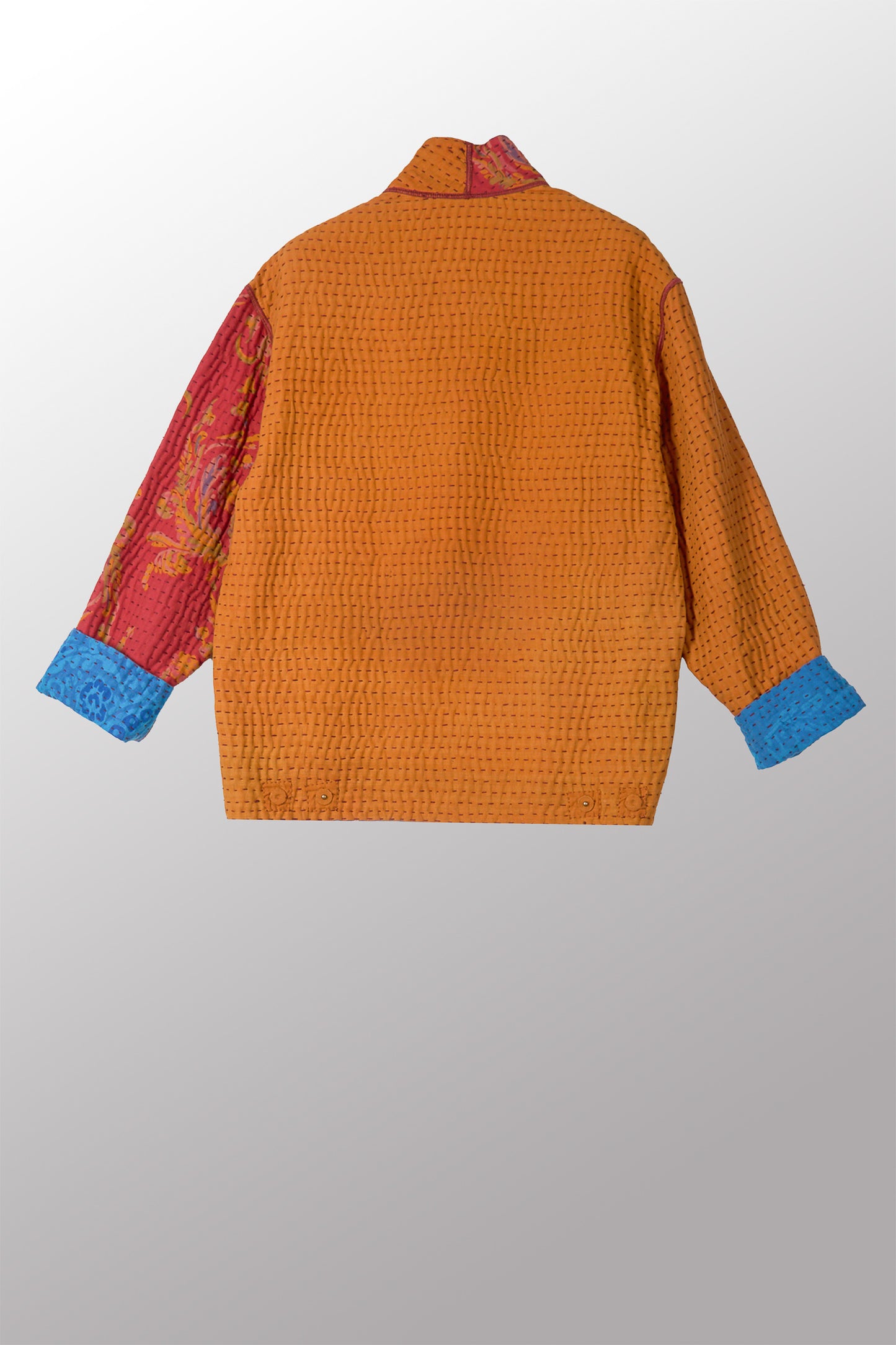 VINTAGE COTTON BBK KANTHA MEN'S BLOUSON - bb4040-0001s -