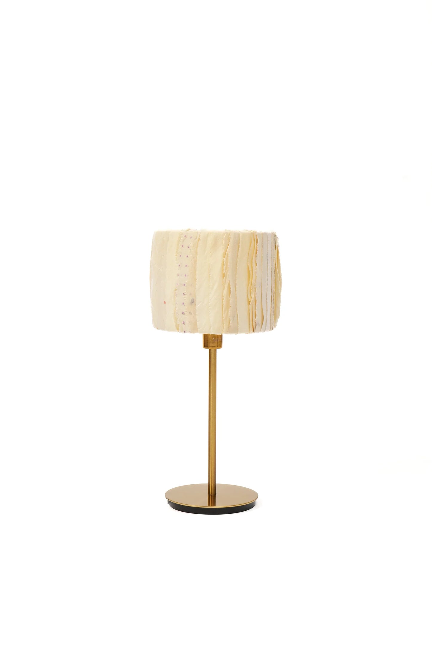 New Dawn Saree Pleated Ivory -Night Lampshade