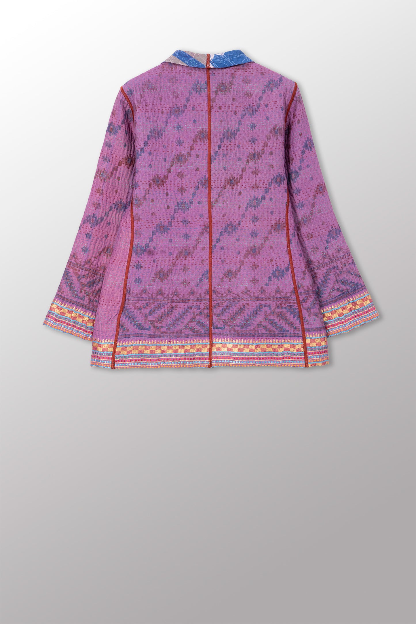 VINTAGE COTTON KANTHA SHORT JKT - cv4007-0352m -