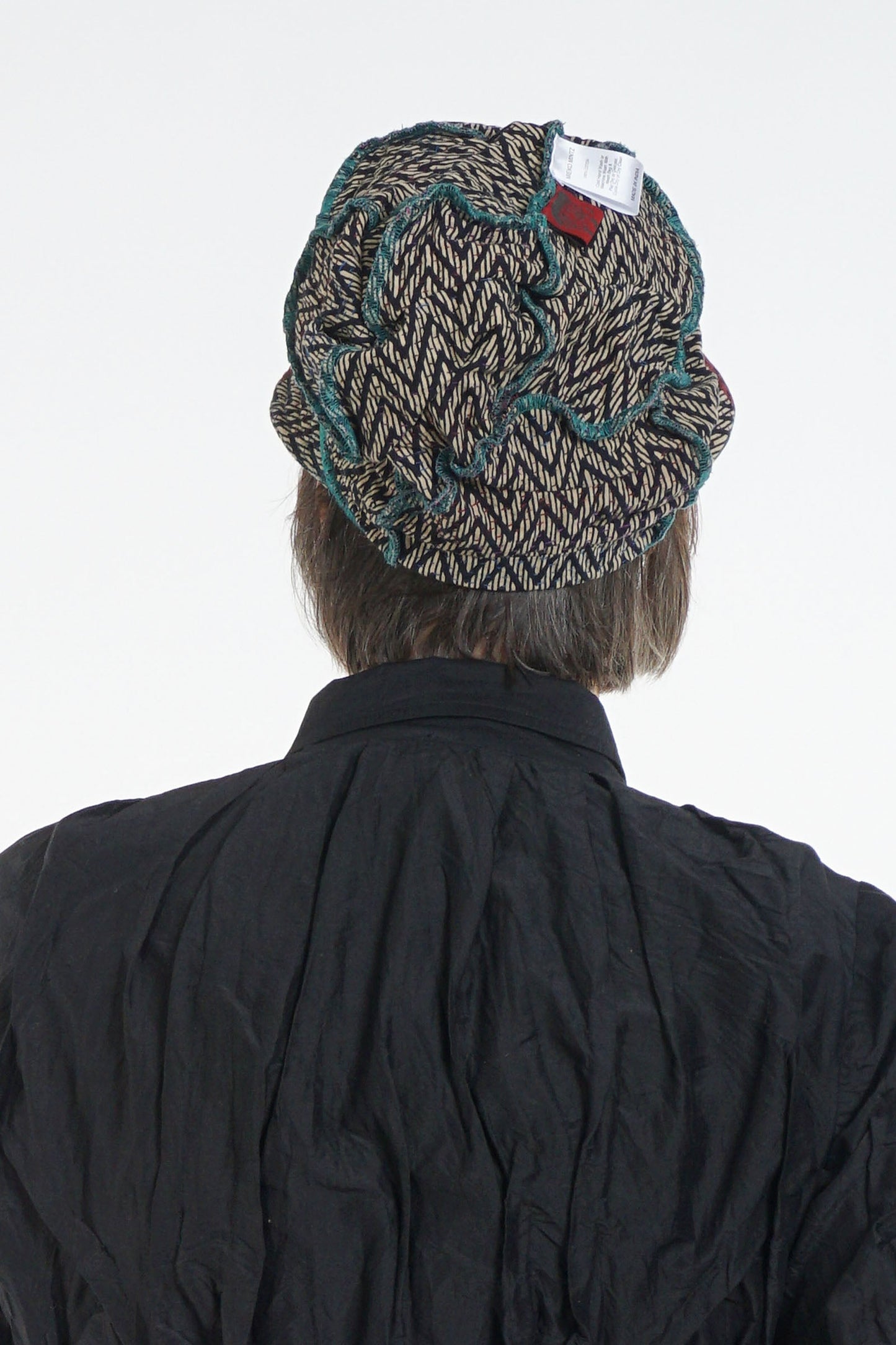SOHO BAMBOO KANTHA HALF BRIM HAT - bo4881-blk -