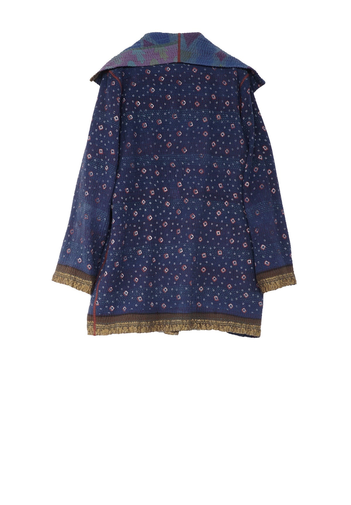 COTTON OVERDYE KANTHA POCKET JKT - ov4002-0002a -