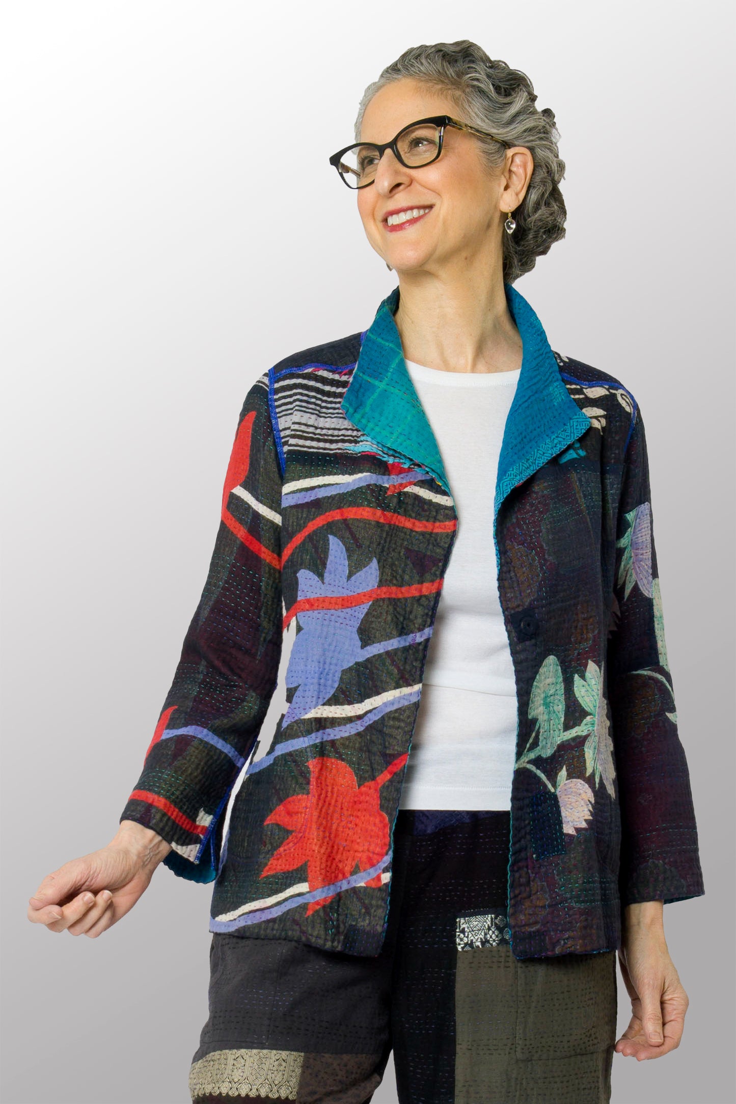 PUZZLE KANTHA SHORT JKT - pz4007-blu -