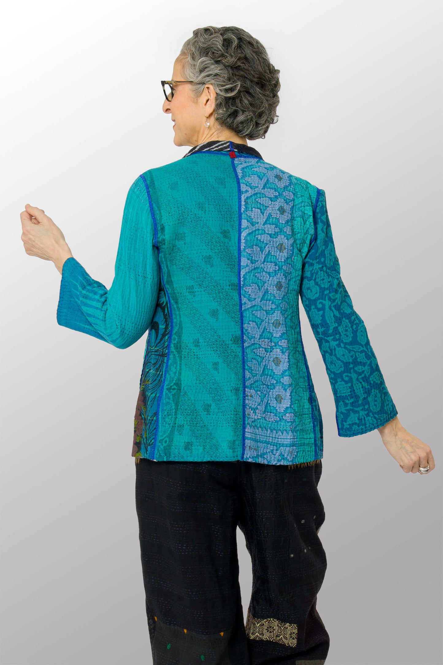 PUZZLE KANTHA SHORT JKT - pz4007-blu -