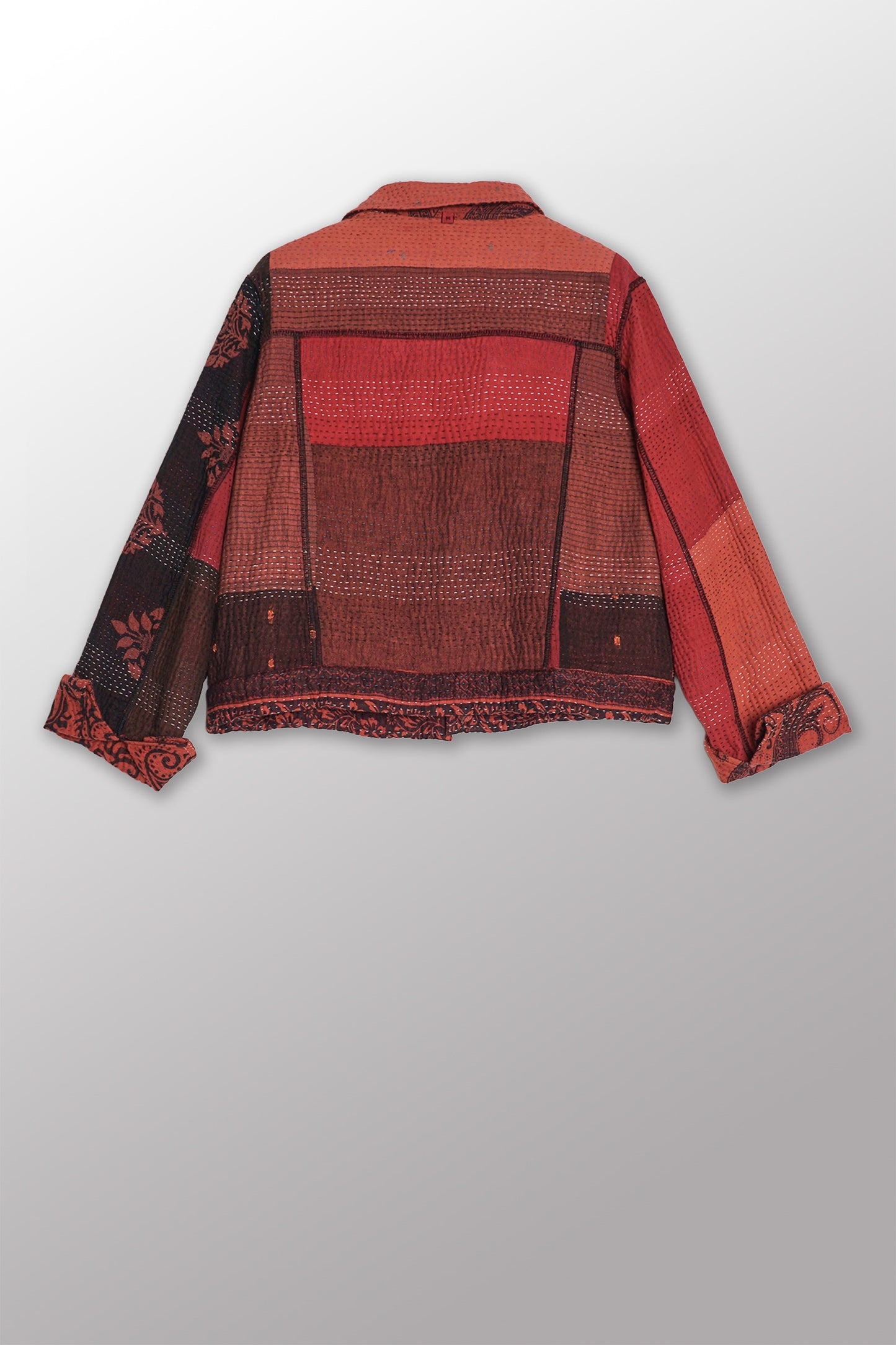 PAISLEY & PATCH KANTHA TRUCKR JACKET - py4091-org -