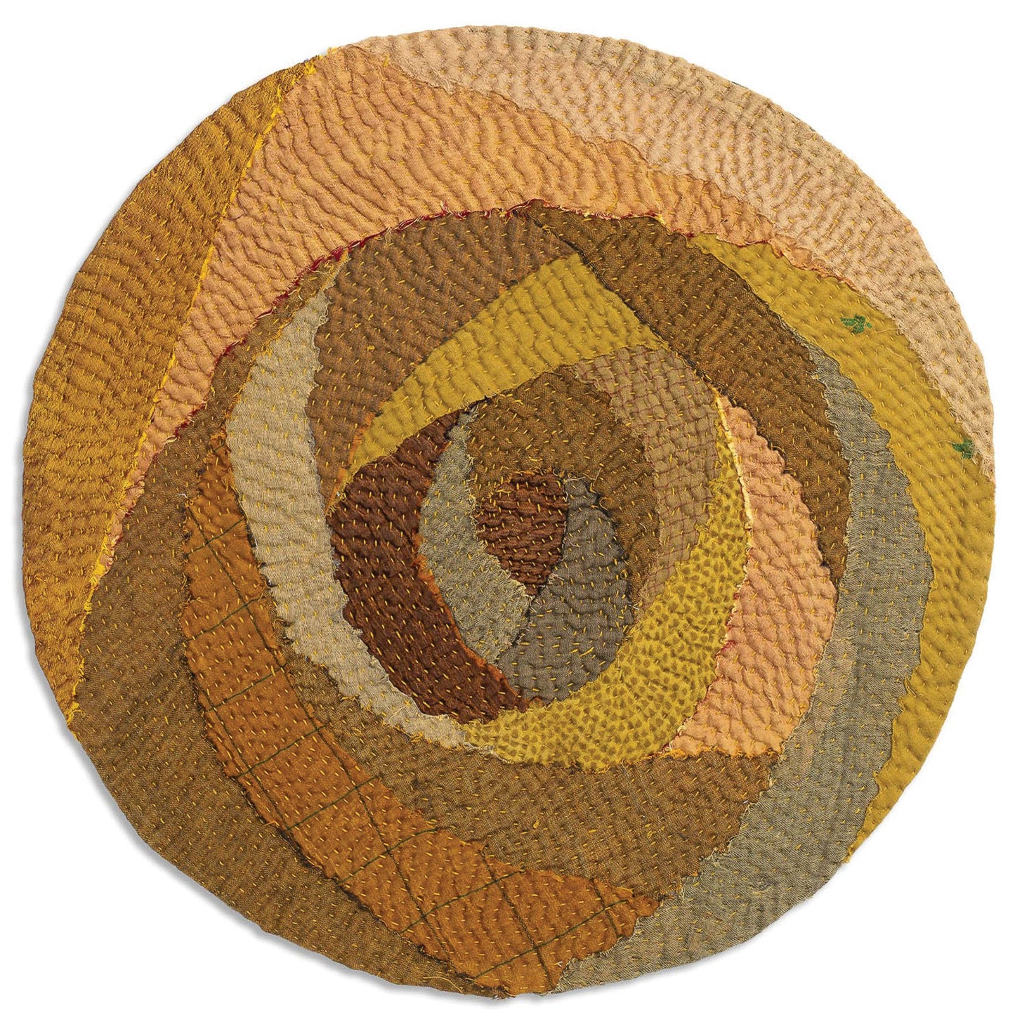 Umber Fray Patch Rose Placemat (Set of 2)