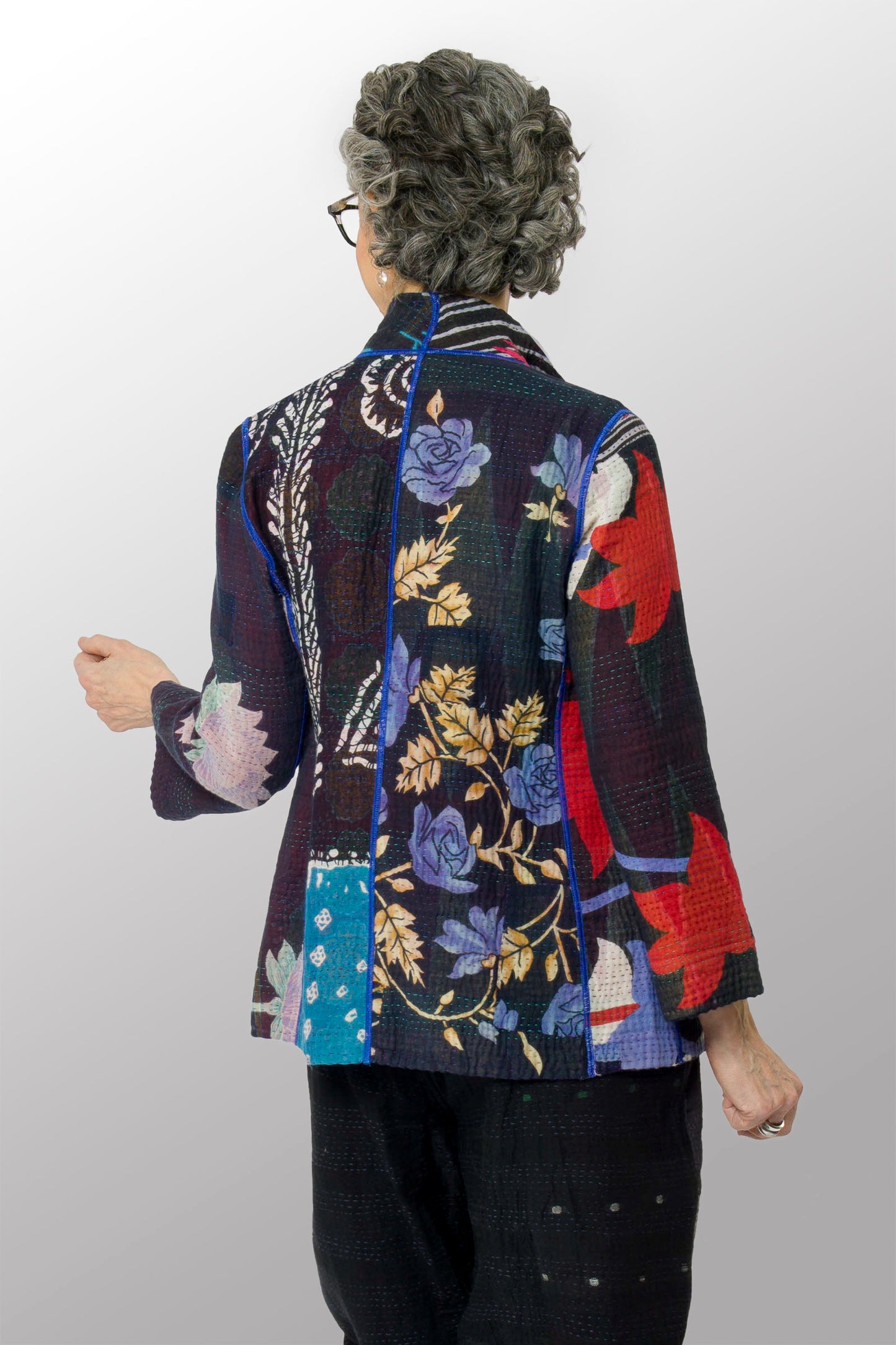 PUZZLE KANTHA SHORT JKT - pz4007-blu -