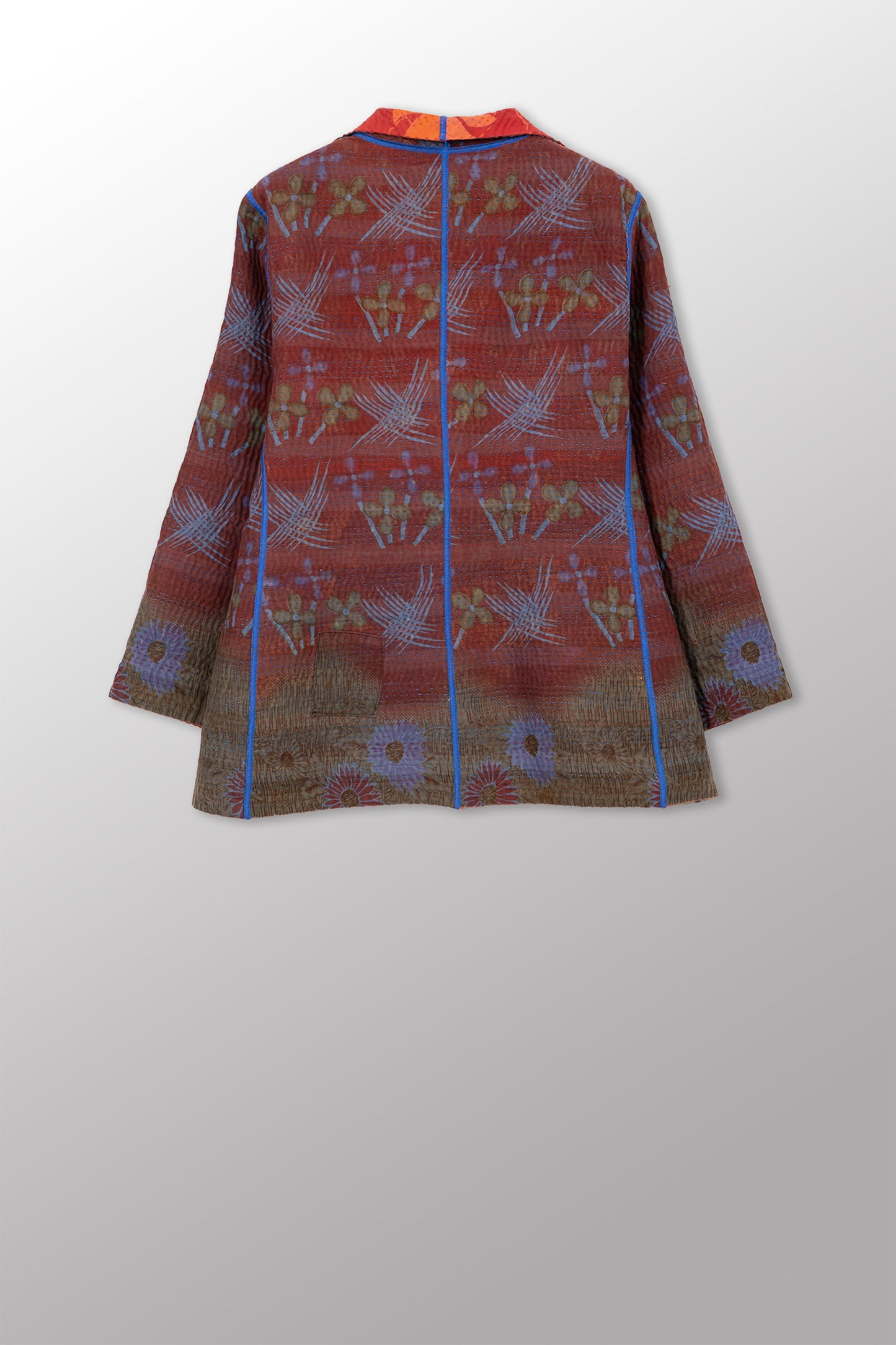COTTON OVERDYE KANTHA SHORT JKT - ov4007-cblo001l -