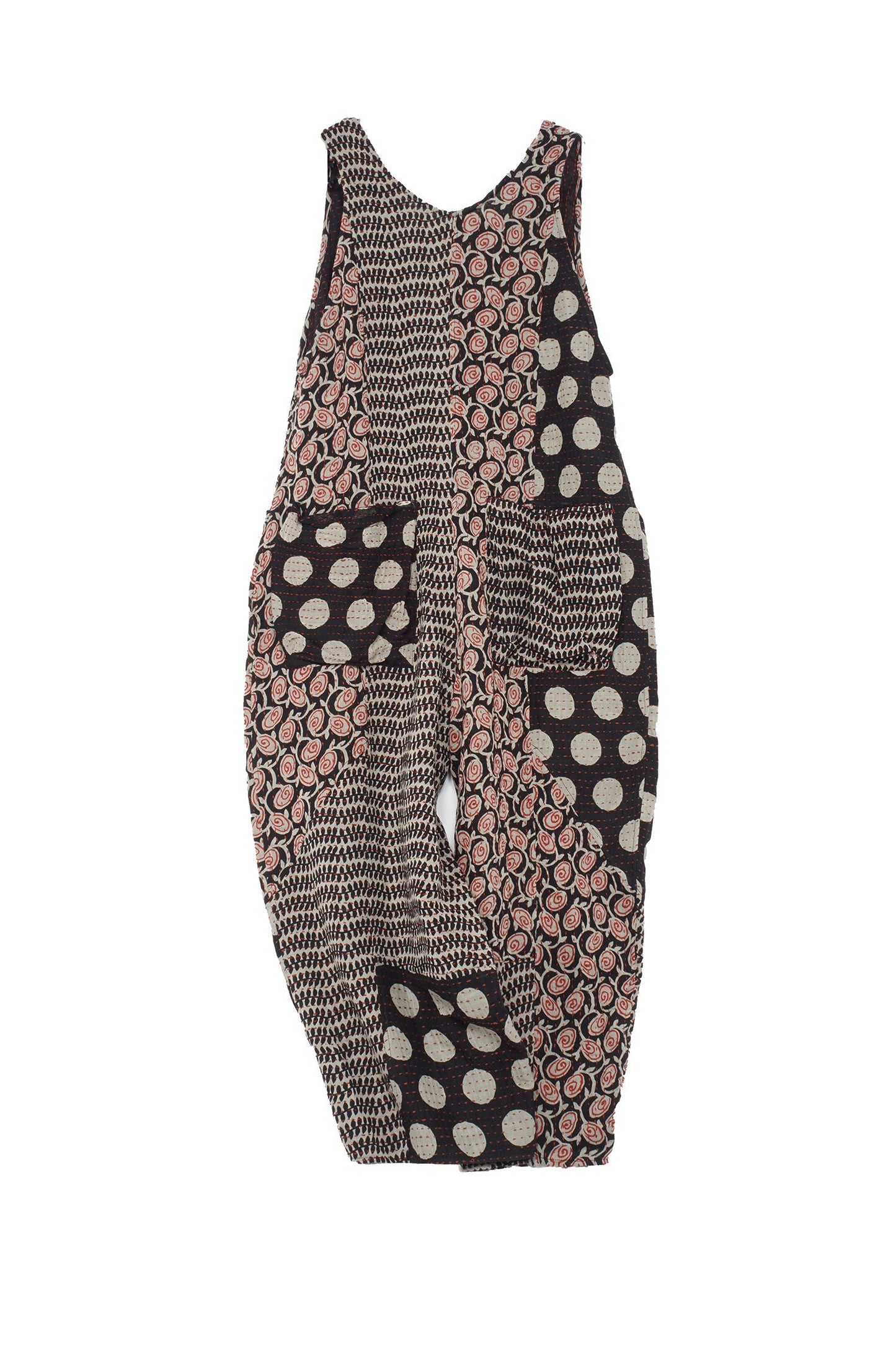ROSEBUDS BBK KANTHA V-NECK JUMPER - rk2622-blk -