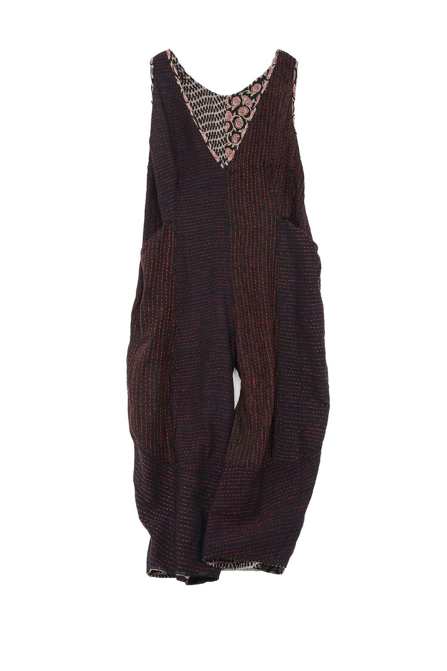 ROSEBUDS BBK KANTHA V-NECK JUMPER - rk2622-blk -