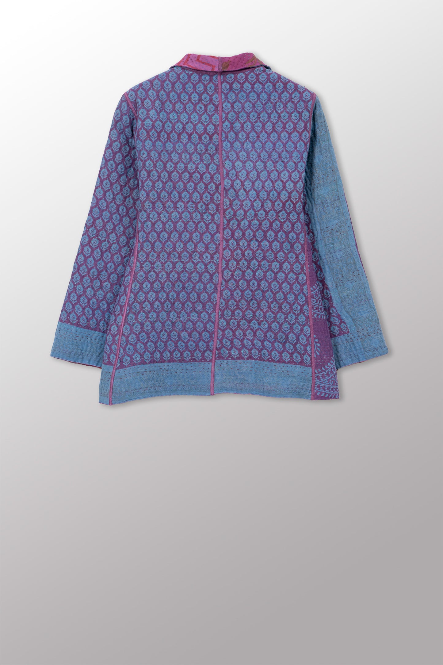 COTTON OVERDYE KANTHA SHORT JKT - ov4007-cfus038m -