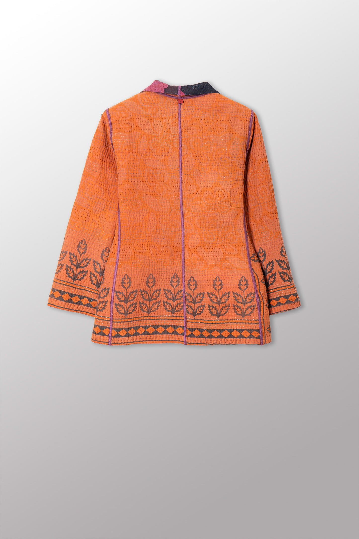 COTTON OVERDYE KANTHA SHORT JKT - ov4007-cfus036s -