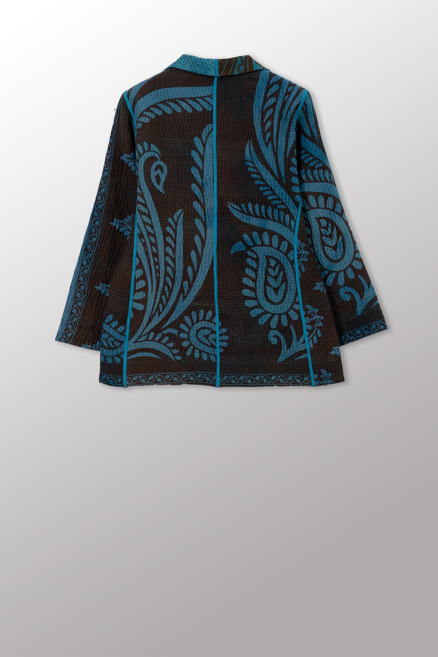 COTTON OVERDYE KANTHA SHORT JKT - ov4007-ctuq031s -