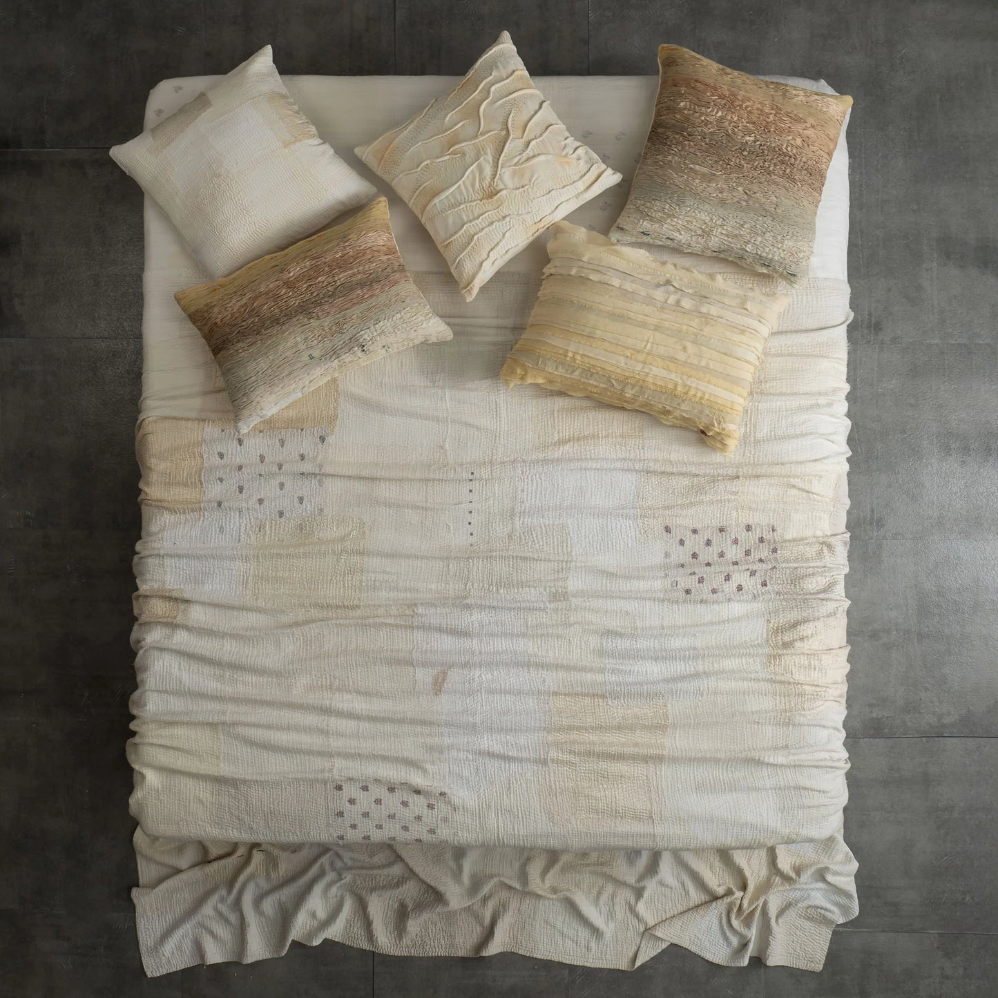 New Dawn Fray Patch Kantha Throw