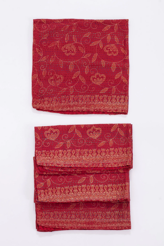 Vintage Cotton Kantha Napkin #0001