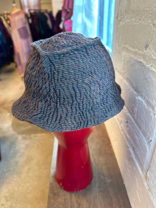 KANTHA FEDORA HAT  - cv4897-mlt -