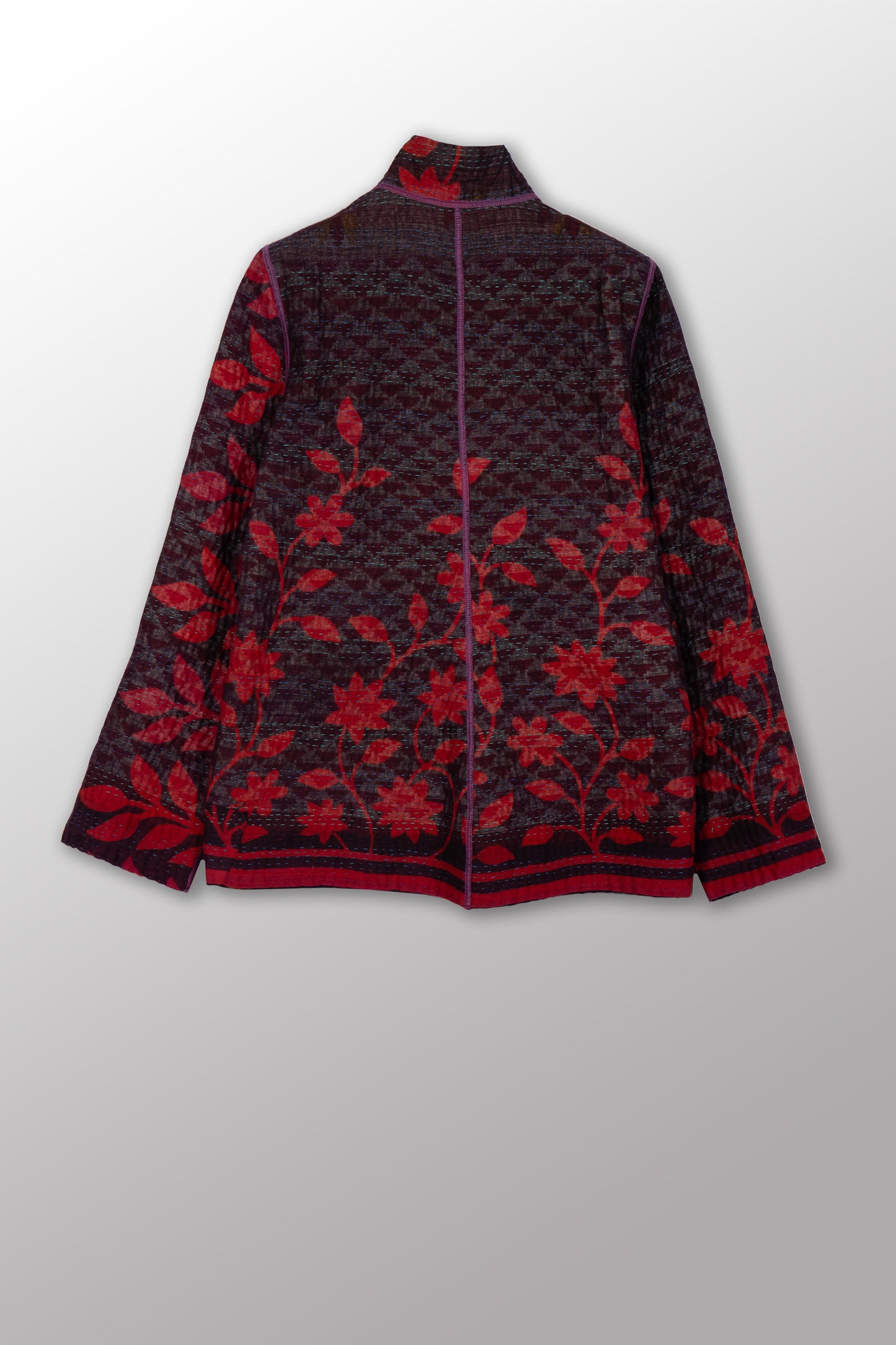 COTTON OVERDYE KANTHA SIMPLE JKT - ov4022-cred002s -