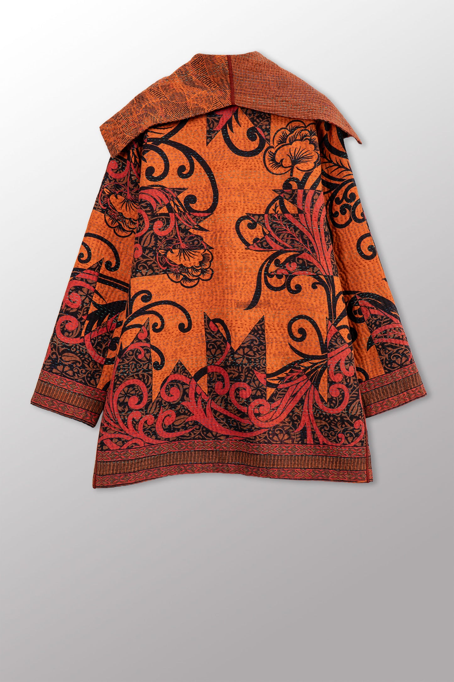 COTTON OVERDYE KANTHA POCKET JKT - ov4002-corg016a -