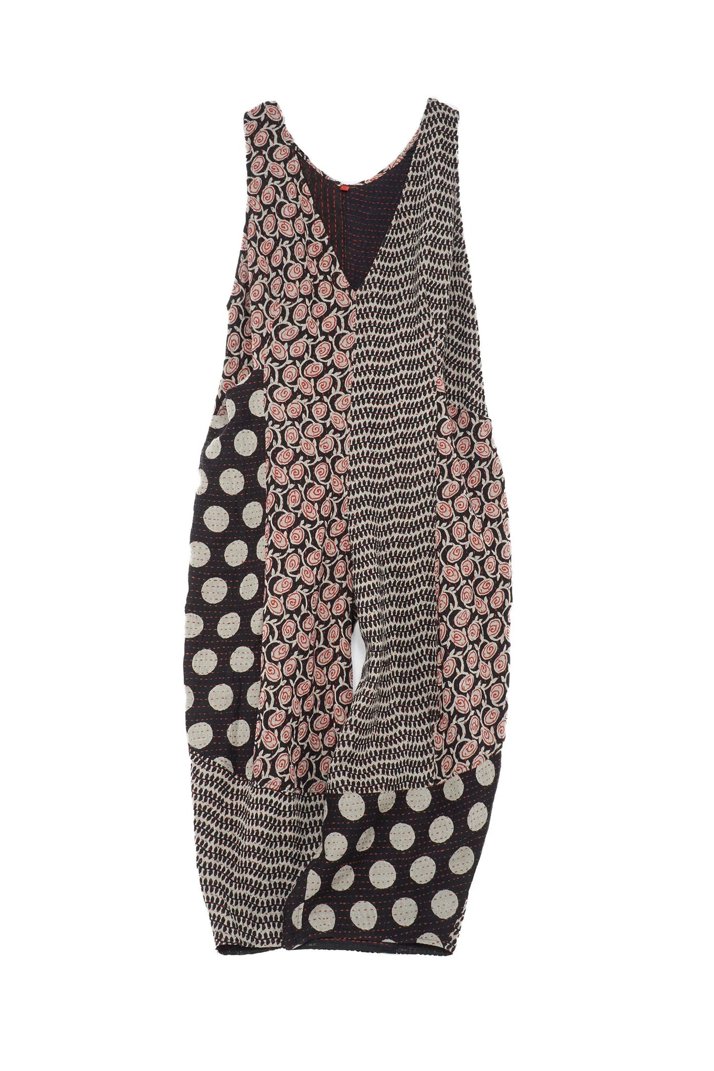 ROSEBUDS BBK KANTHA V-NECK JUMPER - rk2622-blk -