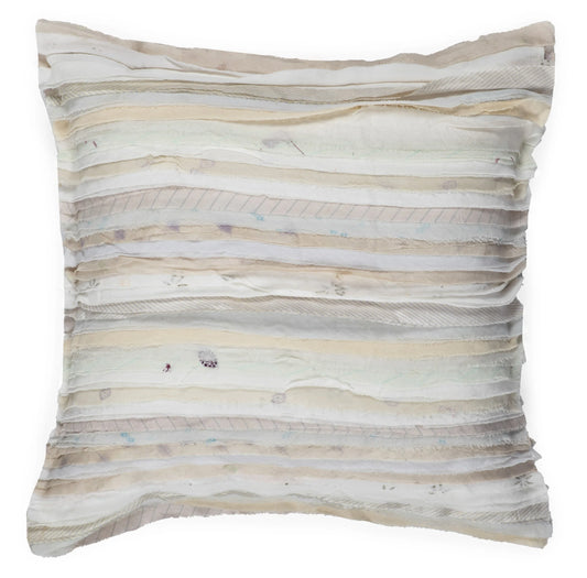 Wavy Stripe White cushion