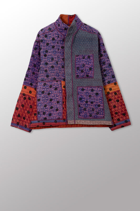 COTTON OVERDYE KANTHA MEN'S BLOUSON - ov4040-corg006m -