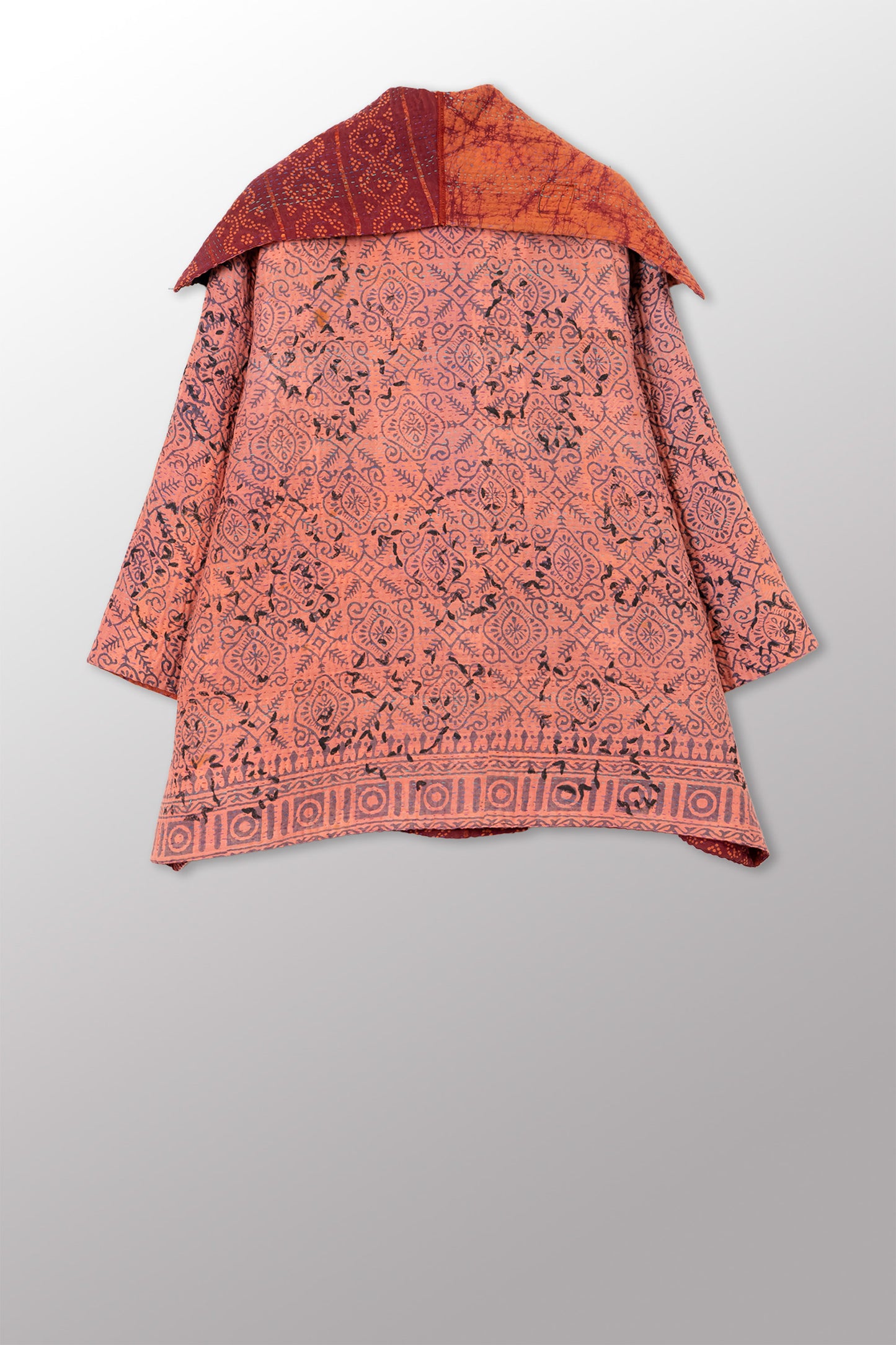 COTTON OVERDYE KANTHA FLARE JKT - ov4010-corg003a -