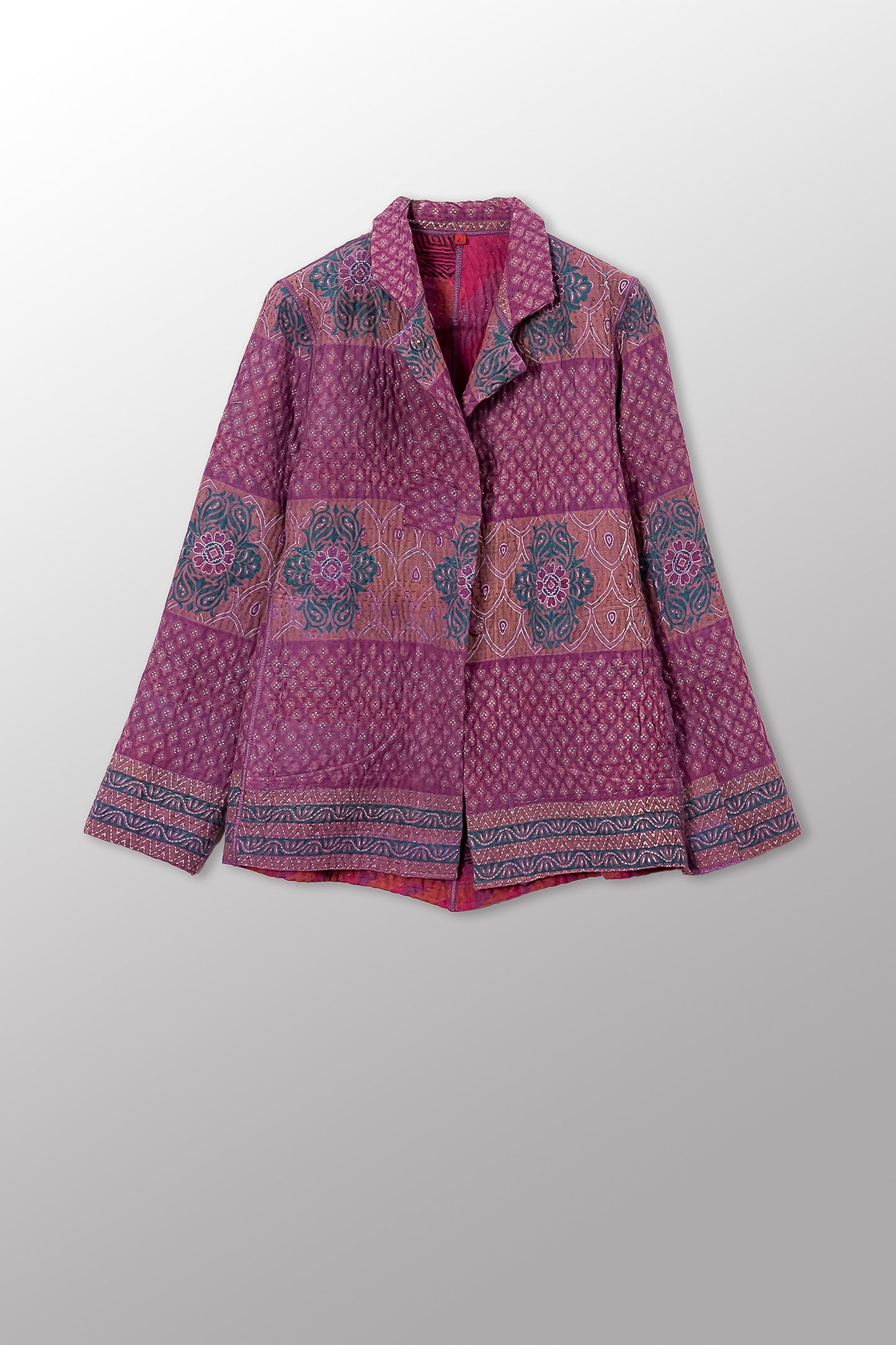 COTTON OVERDYE KANTHA SIMPLE JKT - ov4022-cfus003s -