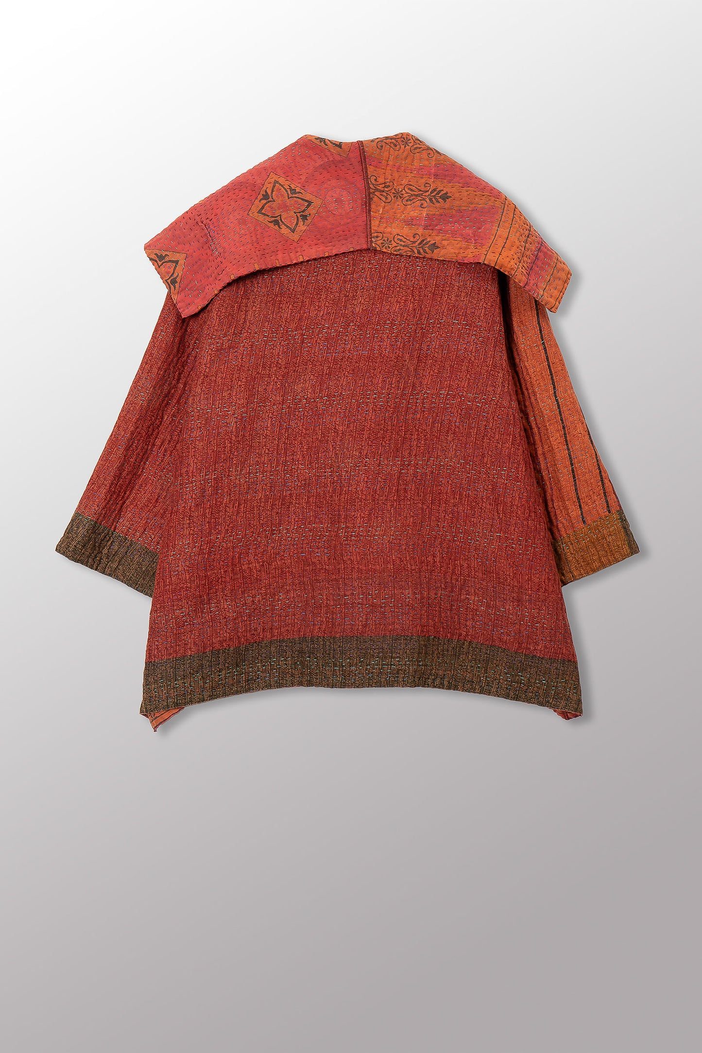 COTTON OVERDYE KANTHA FLARE JKT - ov4010-corg002a -