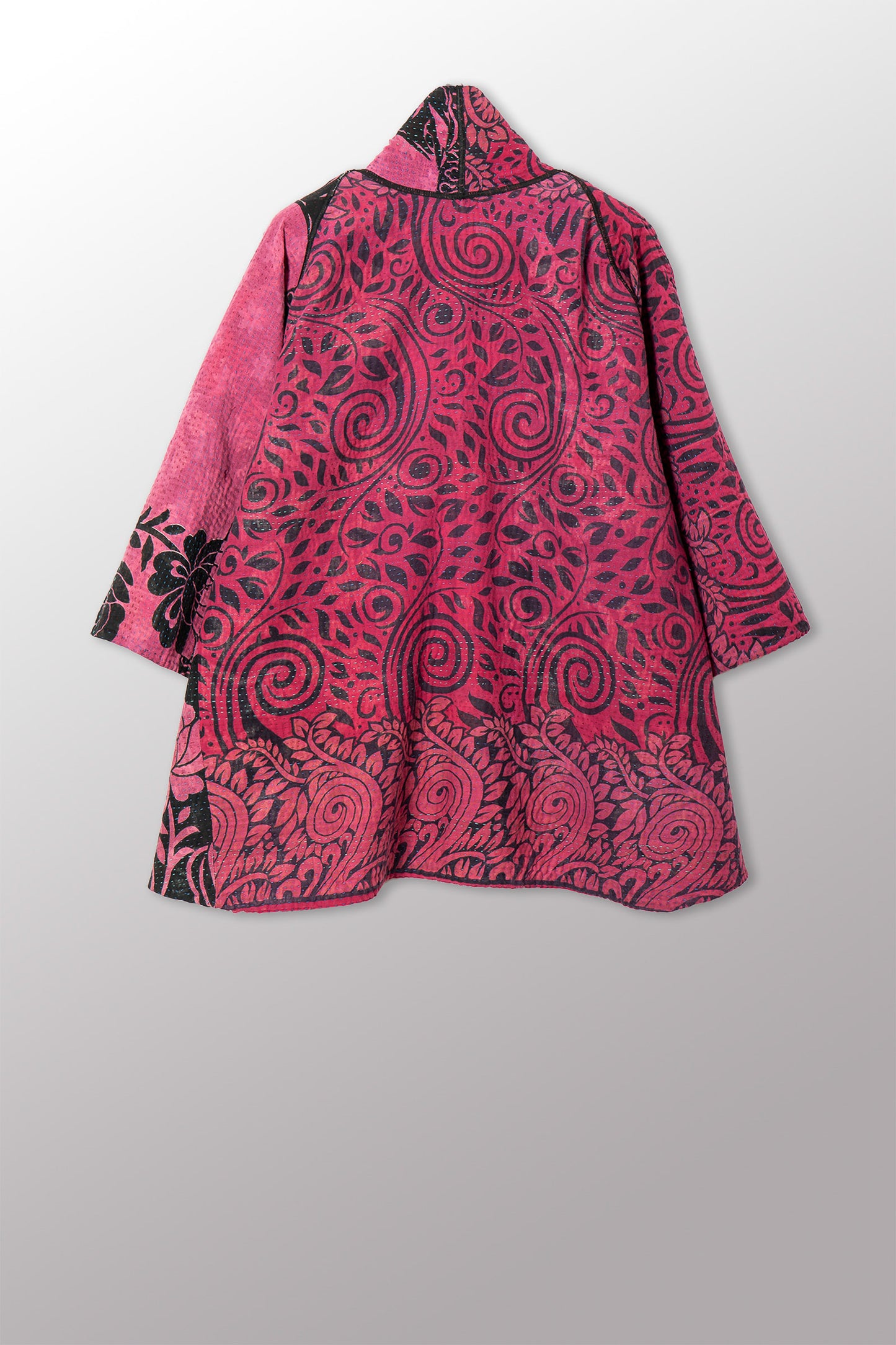 COTTON OVERDYE KANTHA KIMONO JKT - ov4004-cfus002a -