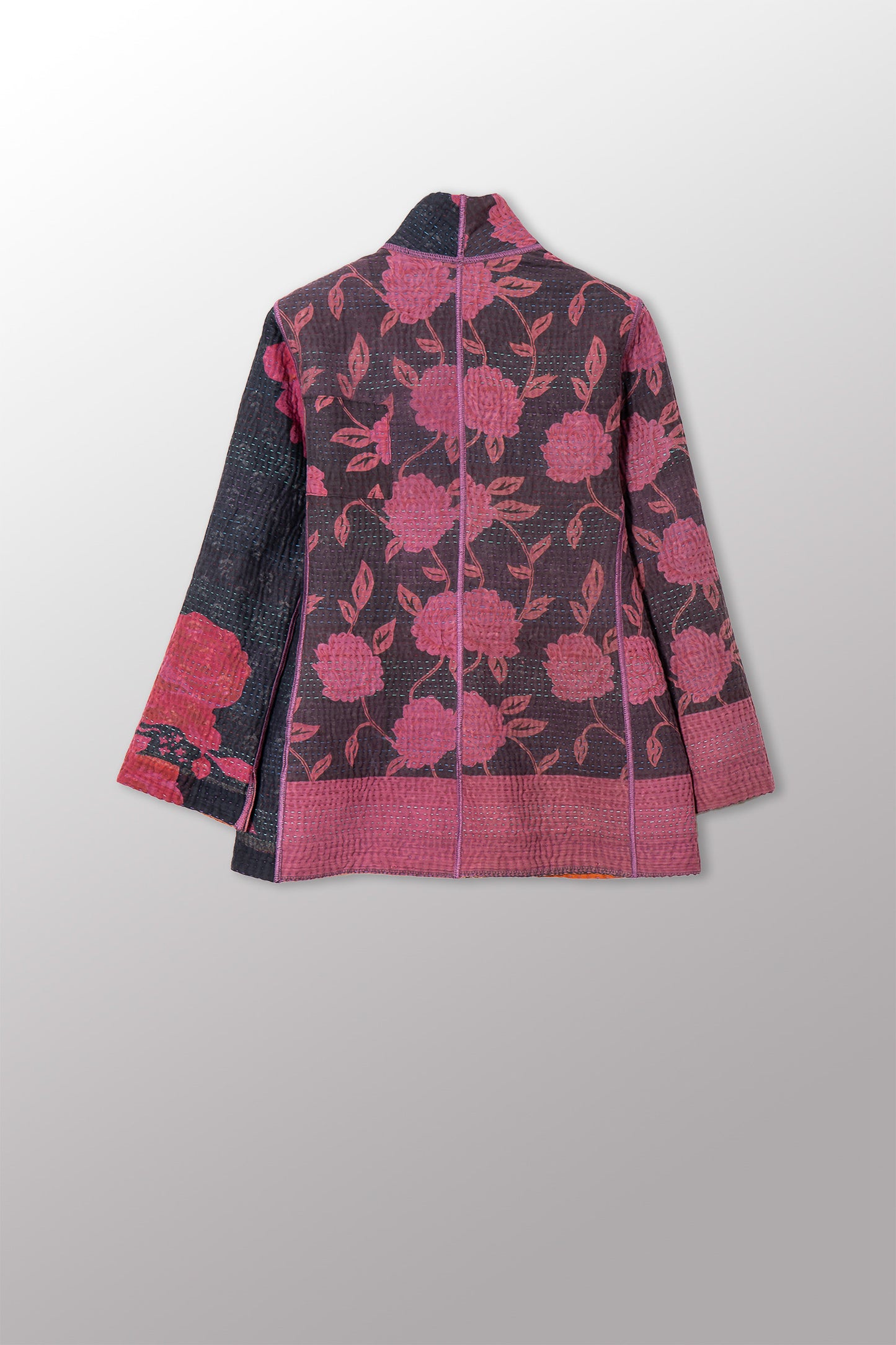 COTTON OVERDYE KANTHA SHORT JKT - ov4007-cfus036s -