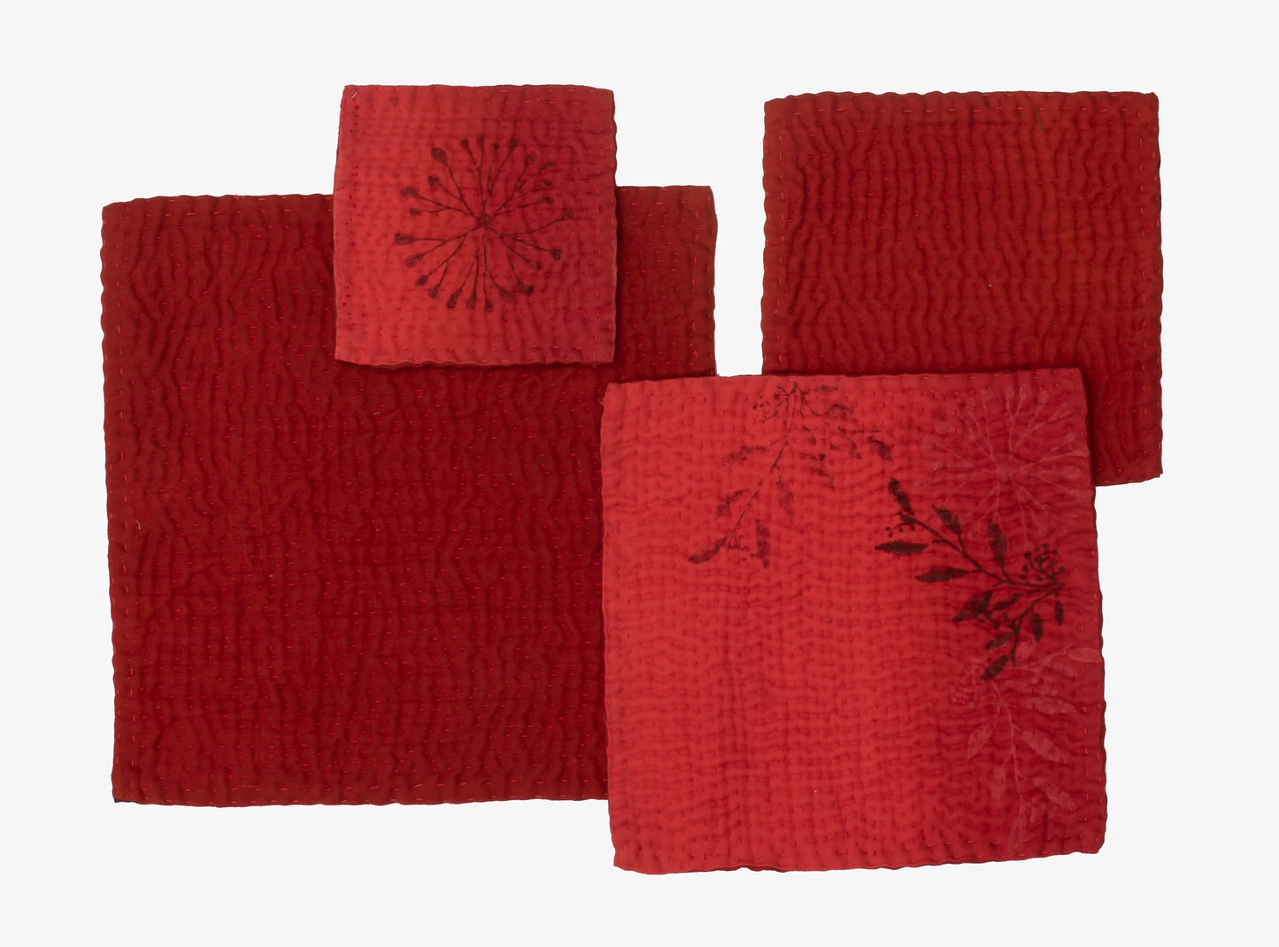 Ombre Handmade Coasters - Orange (Set of 2)