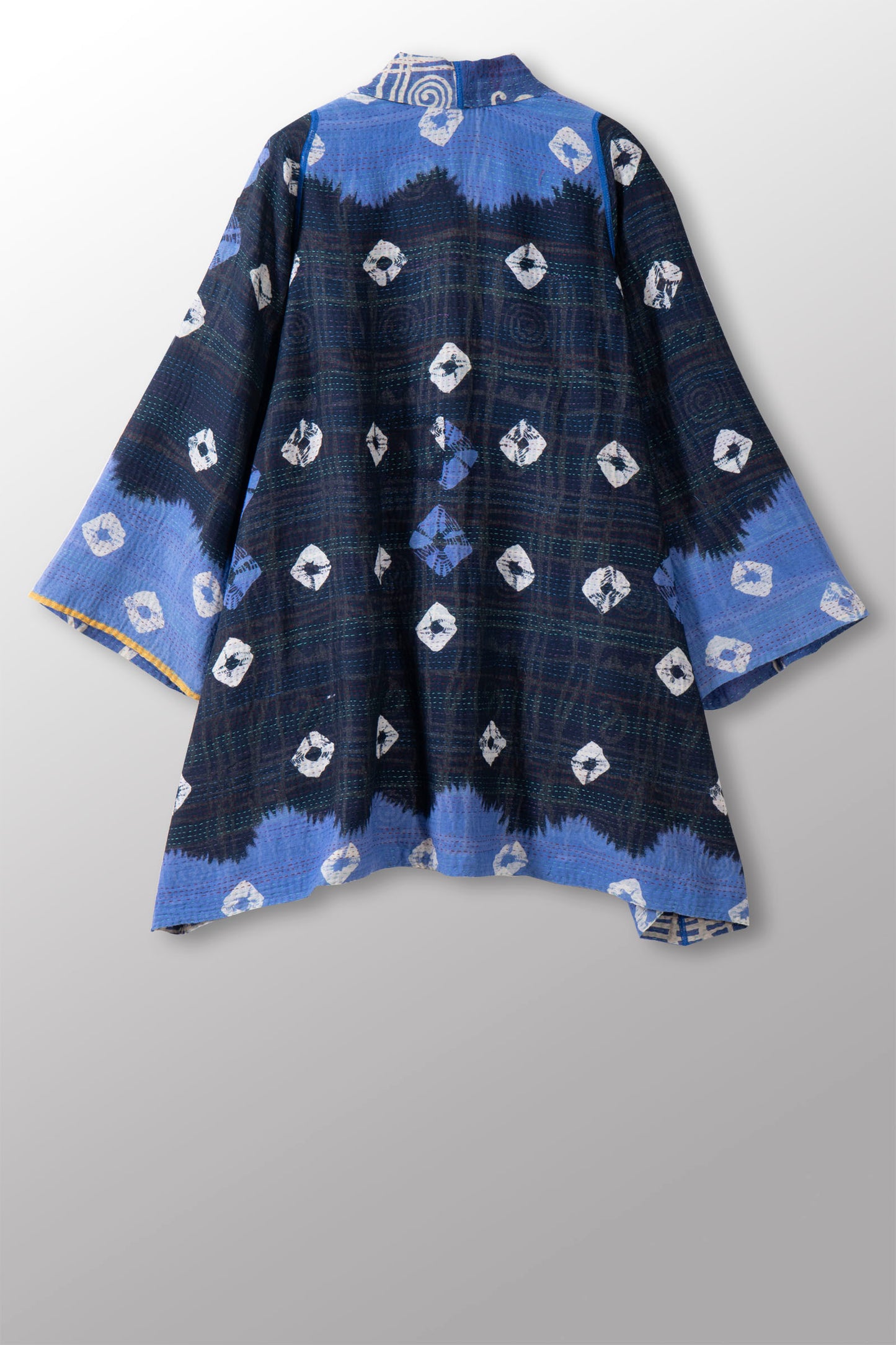VINTAGE COTTON KANTHA A-LINE JKT - cv2003-0168a -