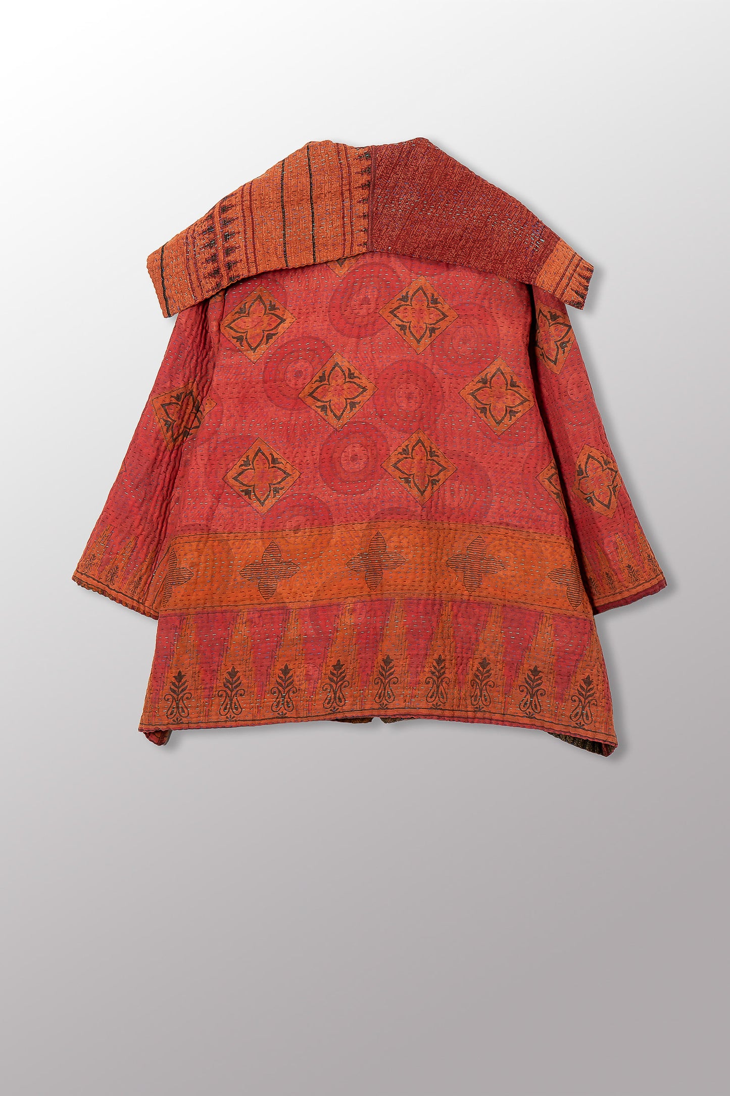 COTTON OVERDYE KANTHA FLARE JKT - ov4010-corg002a -