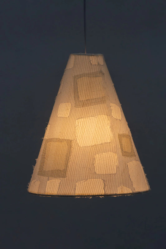 Cut through Square Kantha-Pendant Lamp