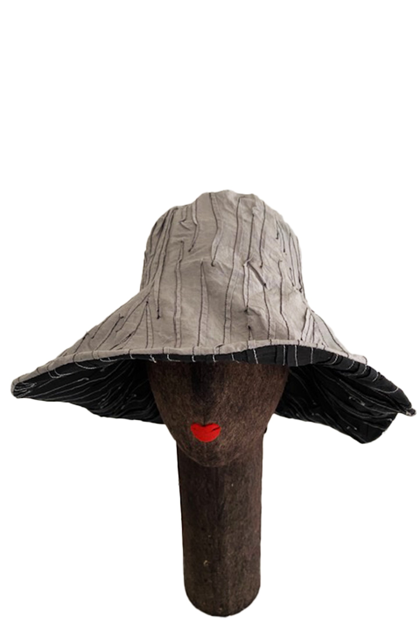 KANTHA TULIP HAT BY KYOKO MURAYAMA - kym-rc2894-blg -